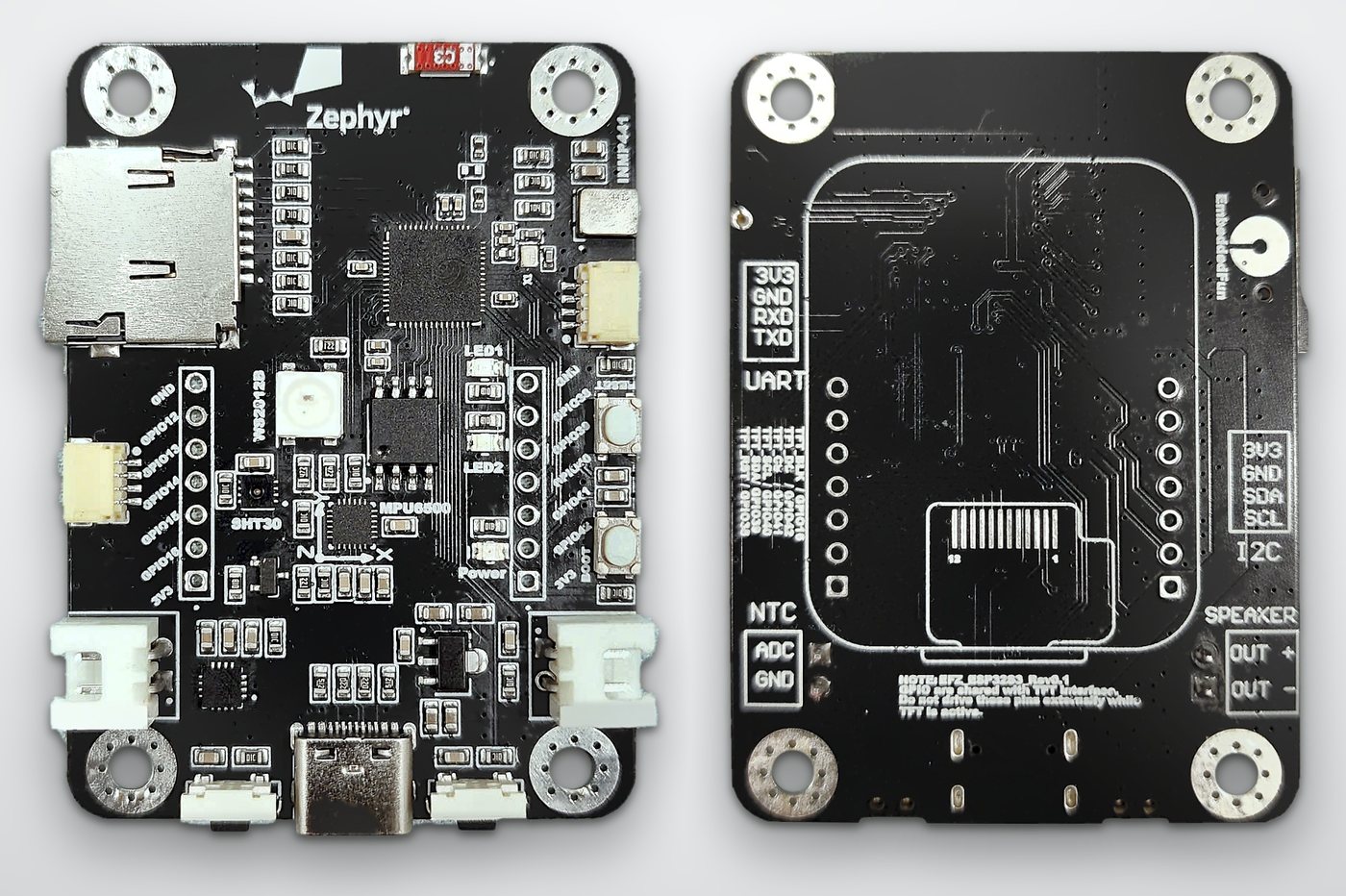 EFZ-ESP32S3 — front and back